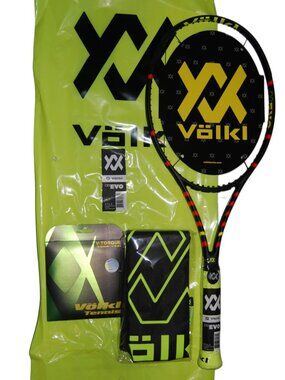 VOLKL C10 EVO Tennis Racquet Grip Size 4 3/8 + Set Of Strings - NEW